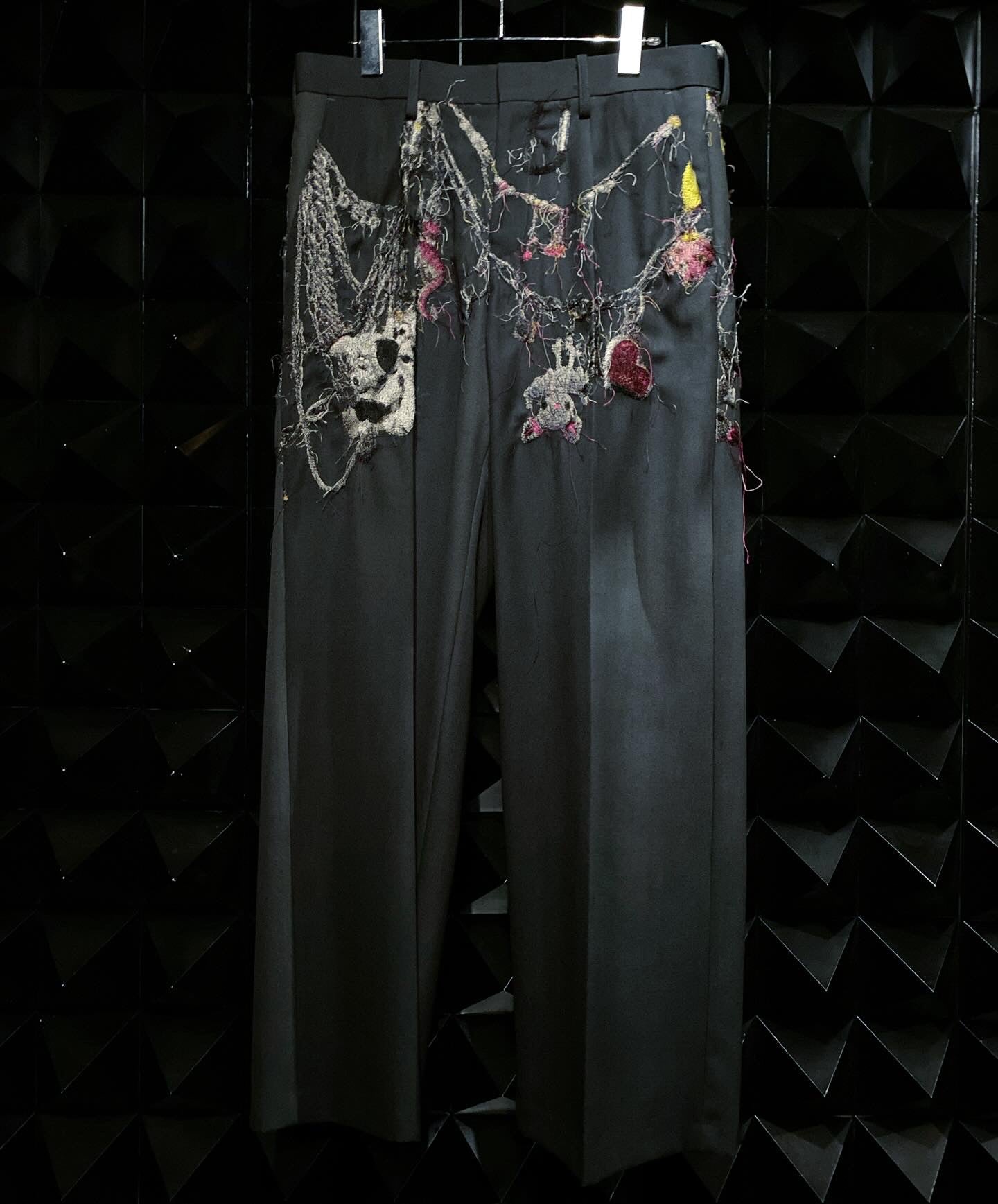 【doublet 25AW,】EMBROIDERED CHAIN TAILORED JACKET & EMBROIDERED CHAIN TAILORED TROUSERS