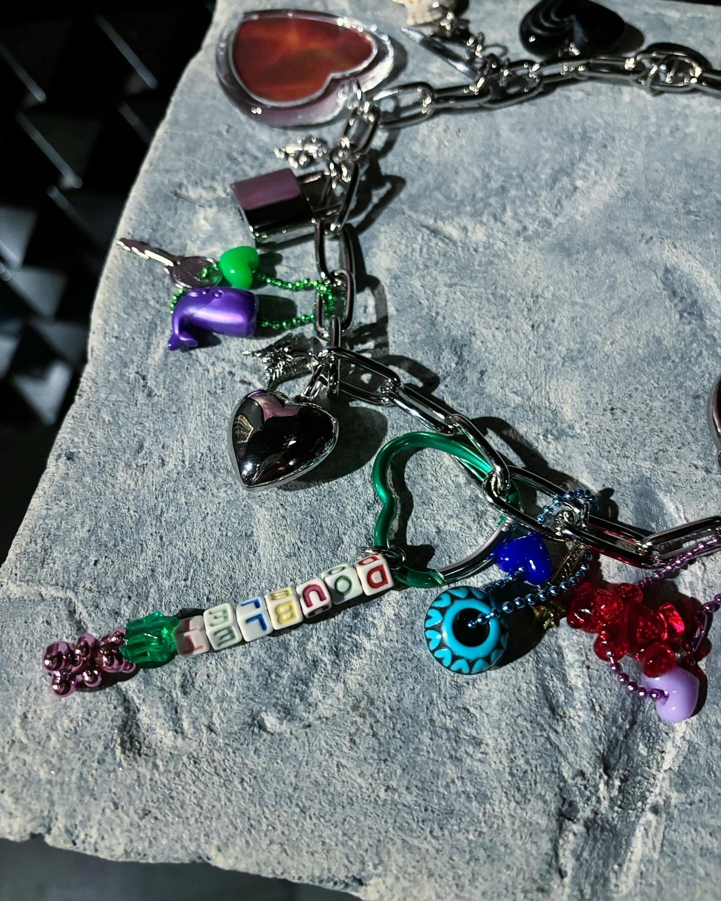 【doublet 25AW,】 KEY CHAIN WITH DOG DOLL