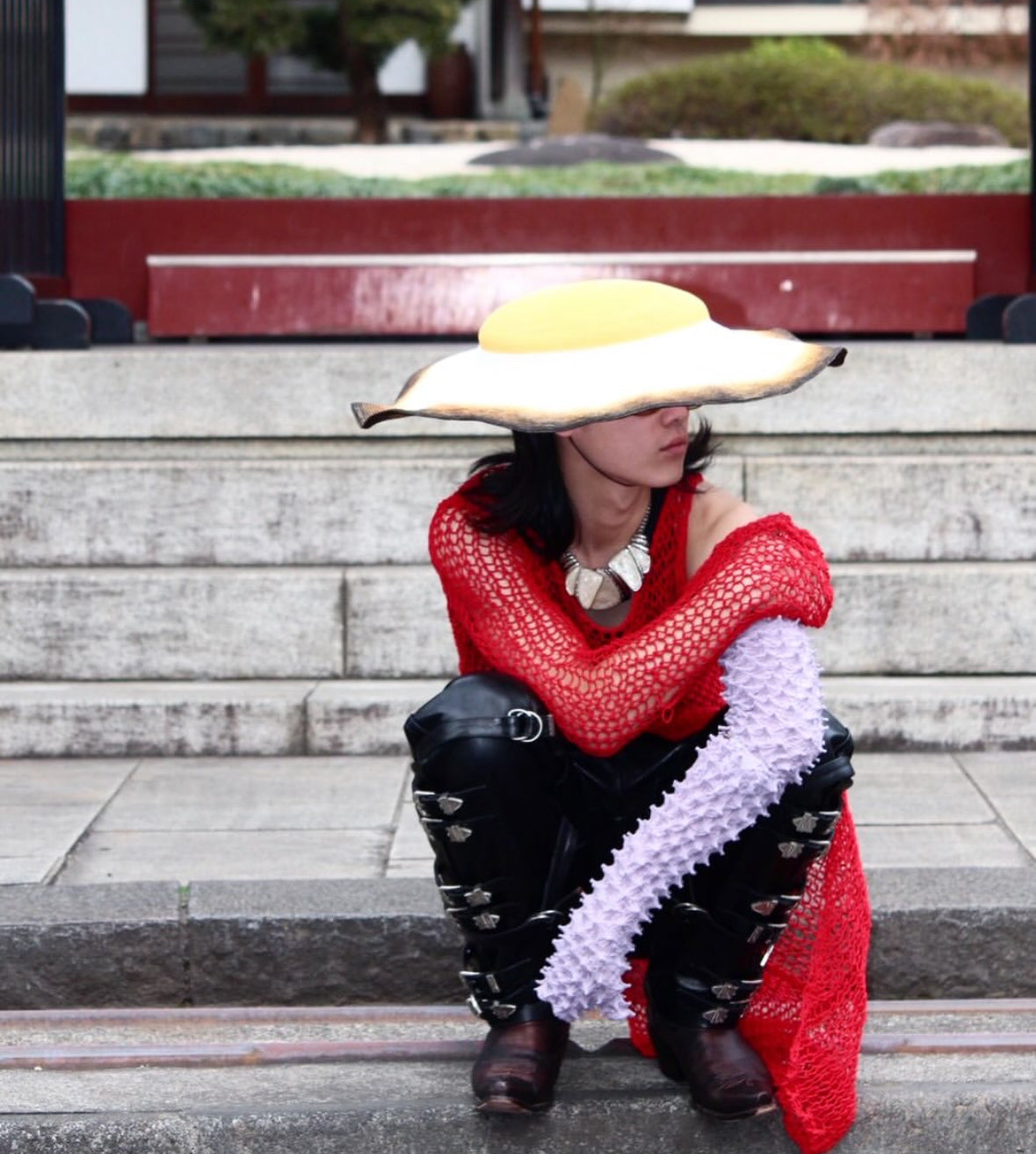 【doublet 26SS,】MOCK FISHNET DRESS