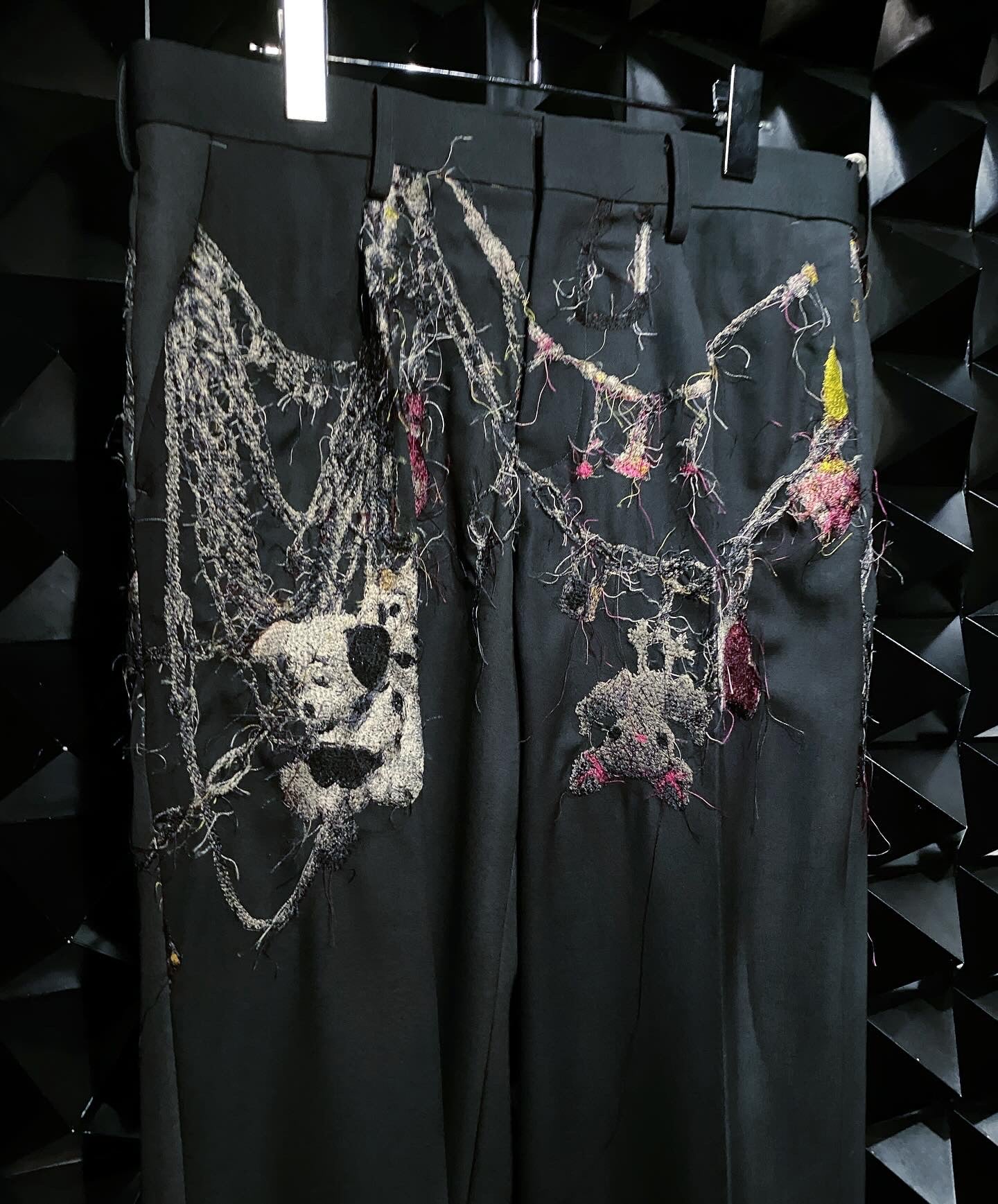 【doublet 25AW,】EMBROIDERED CHAIN TAILORED JACKET & EMBROIDERED CHAIN TAILORED TROUSERS