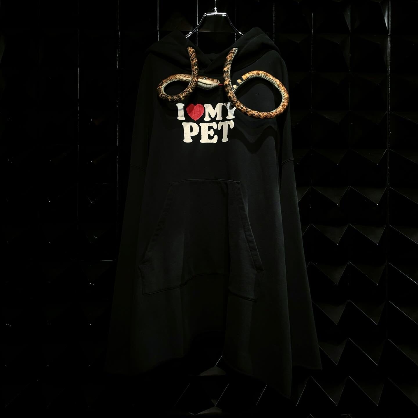 【doublet 25AW,】 I LOVE MY PET HOODIE