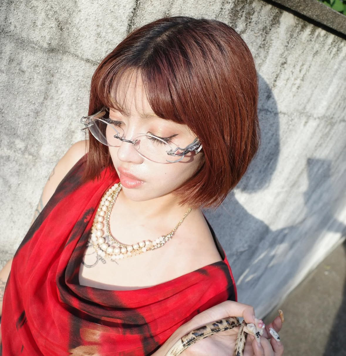 【el conductorH 25AW,】el conductorH × NRVSS collaboration eyewear "Broly"