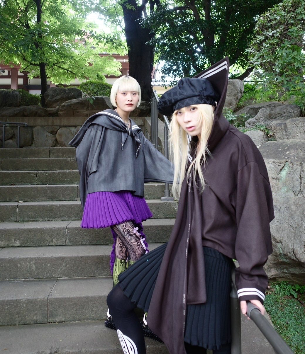 【doublet 25AW,】 NEO PLEATED KNIT SKIRT(LONG HEM)