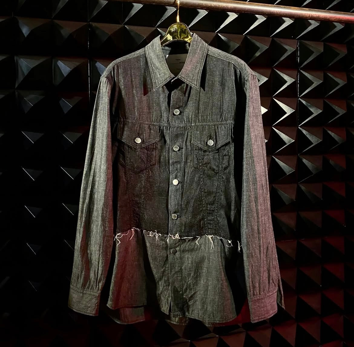 【FUMITO GANRYU 26AW,】Inner 3rd JK Shirt