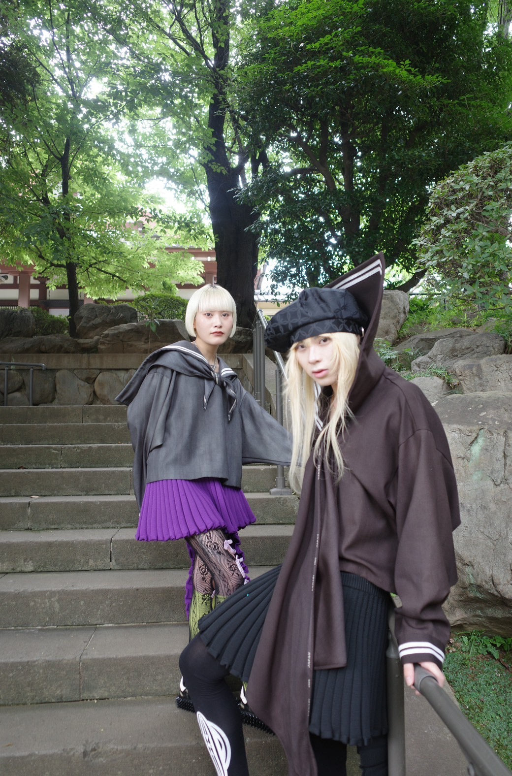 【doublet 25AW,】 NEO SAILOR HIGH-COLLAR TOP