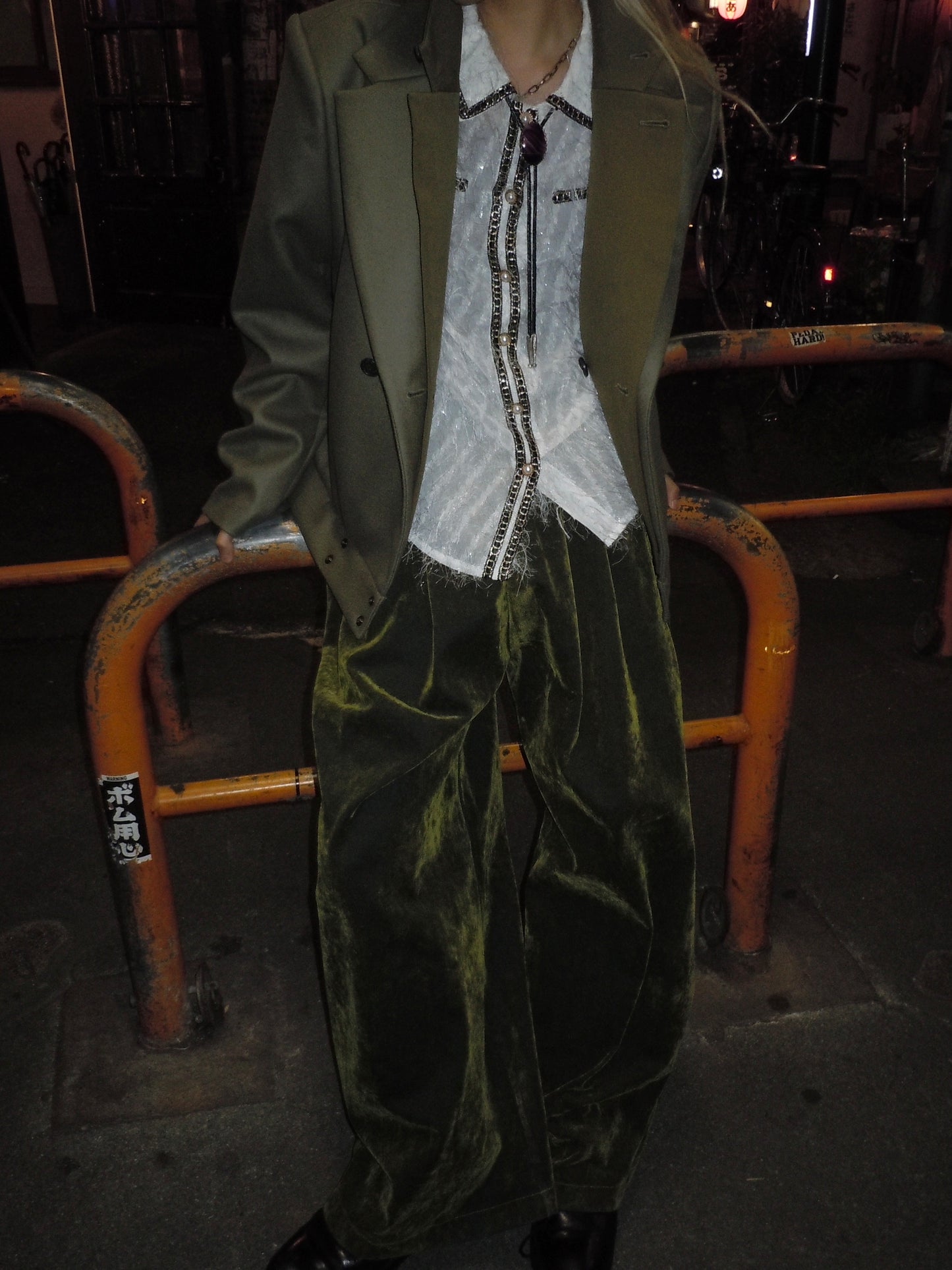 【FACETASM 25AW,】DOUBLE LAYERED WORSTED JACKET/Khaki