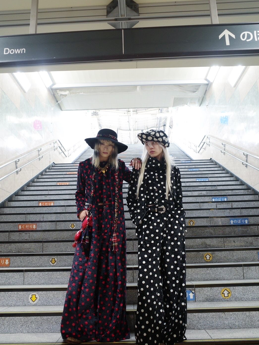 MeleM × HIGAN- exclusive Velour Bow setup ( Polka Dot )