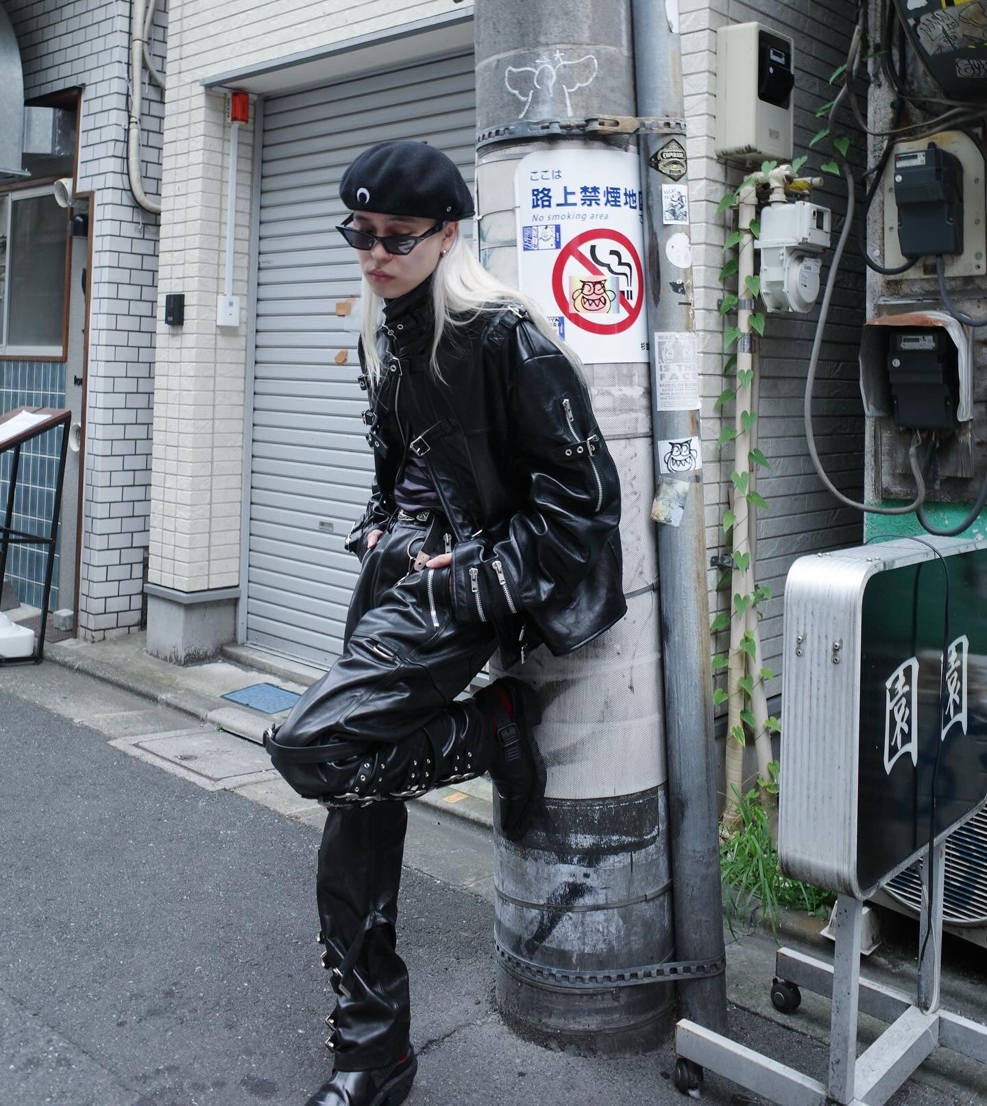 【doublet 25AW,】 BUCKLE OVERLOAD LEATHER JACKET & BUCKLE OVERLOAD LEATHER PANTS