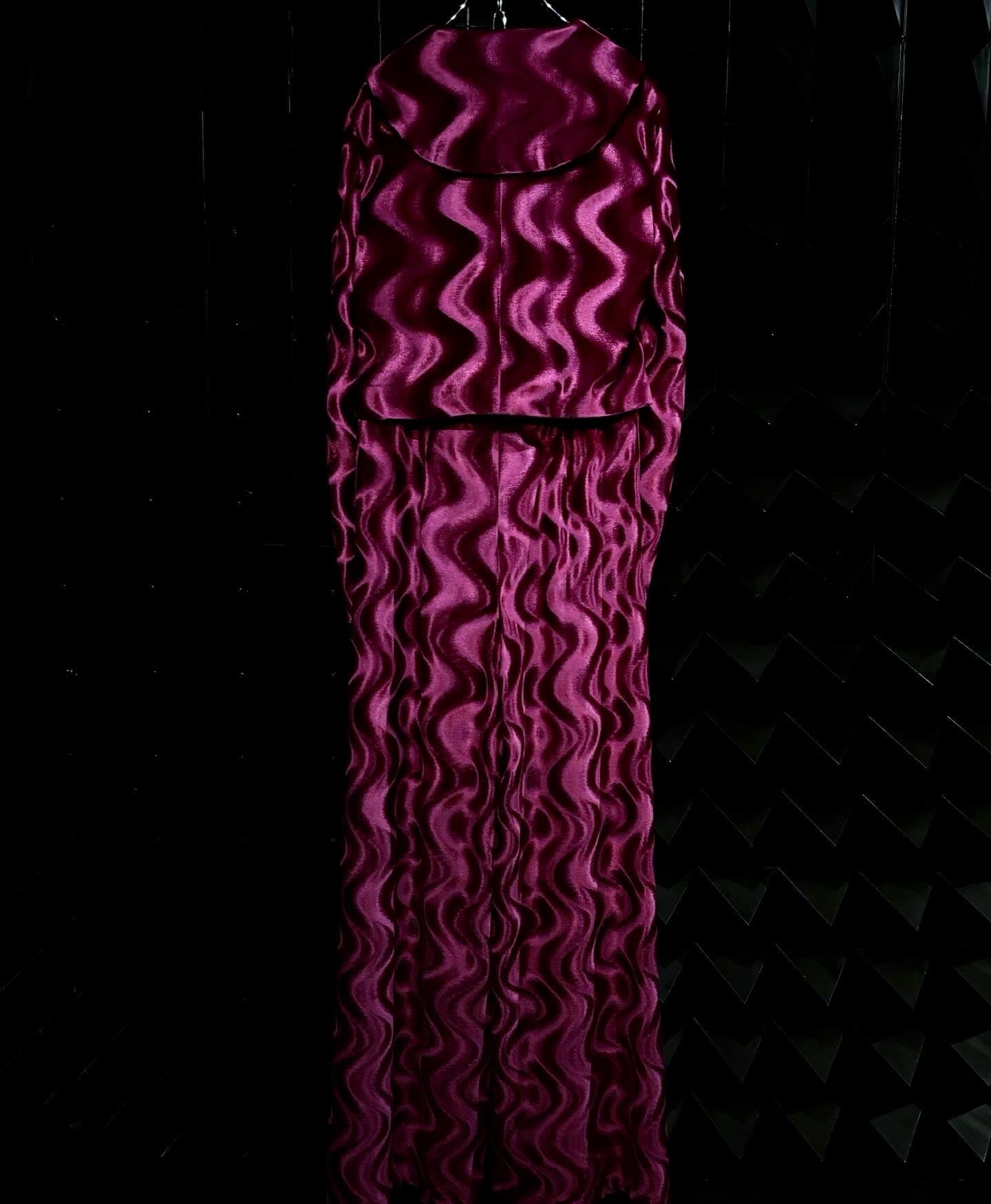 MeleM Velour Bow Collar setup(Wave pink)