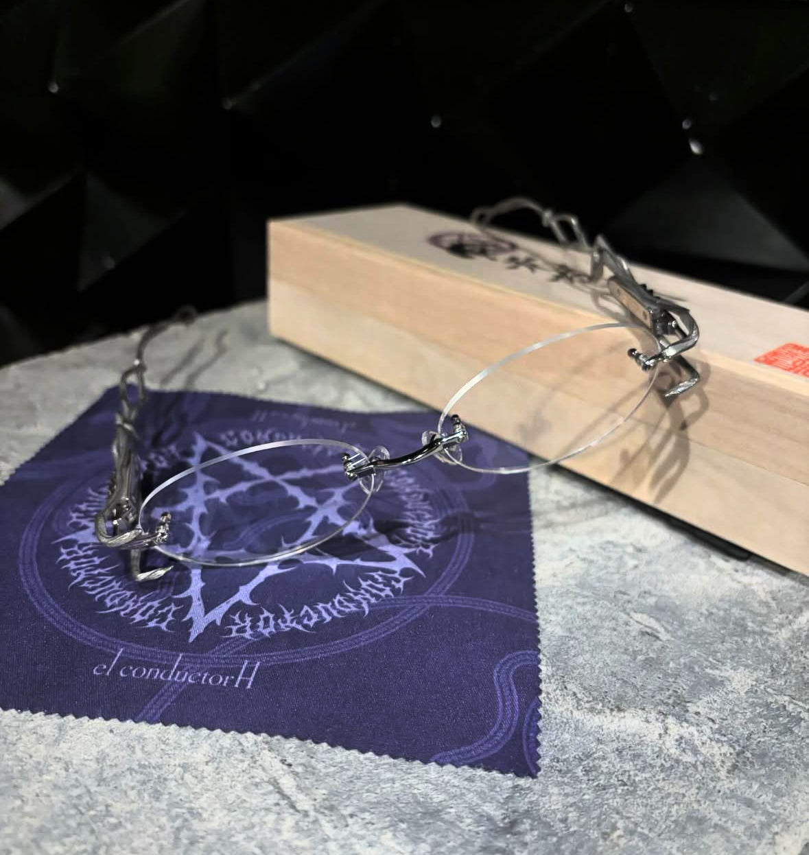 【el conductorH 25AW,】el conductorH × NRVSS collaboration eyewear "Broly"