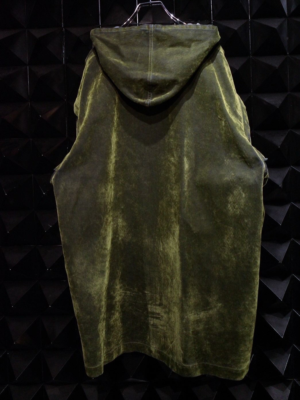 【SYUMAN.25AW,】 Covered Denim Hoodie-Coat& Covered Denim 2 sides trousers