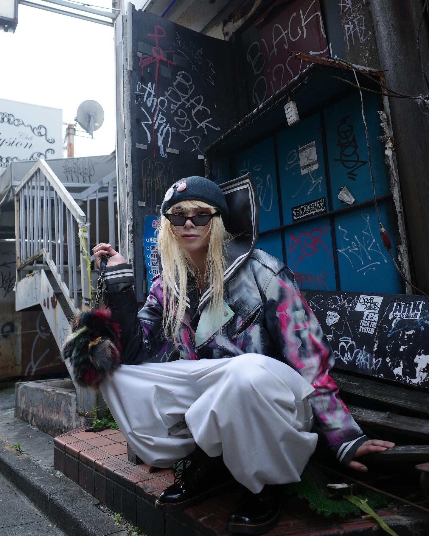 【doublet 25AW,】 NEO SAILOR HIGH-COLLAR TOP