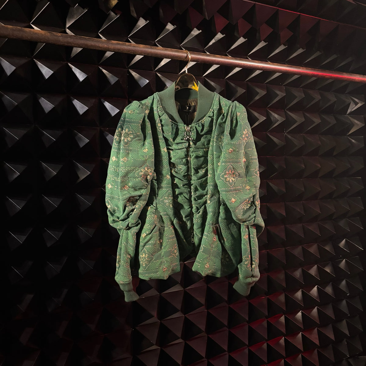 【ANREALAGE 26AW,】FLORAL CIRCUIT SOFT SHELL BLOUSON