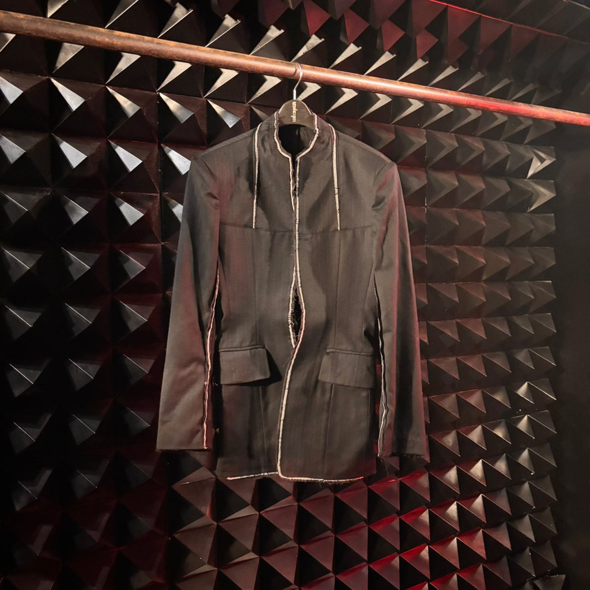 【mukcyen26AW,】sovereign jacket /BLACK