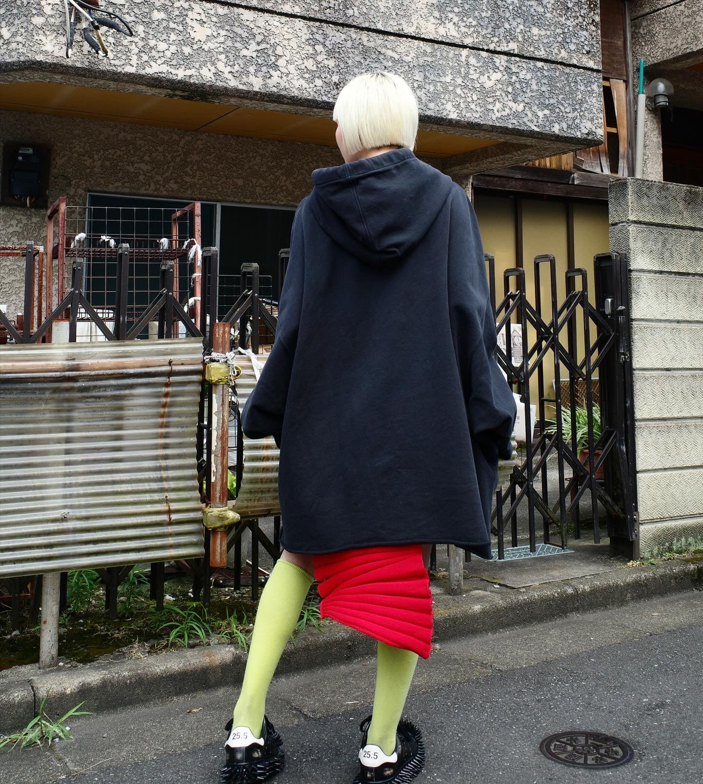 【doublet 25AW,】 NEO PLEATED KNIT SKIRT(LONG HEM)