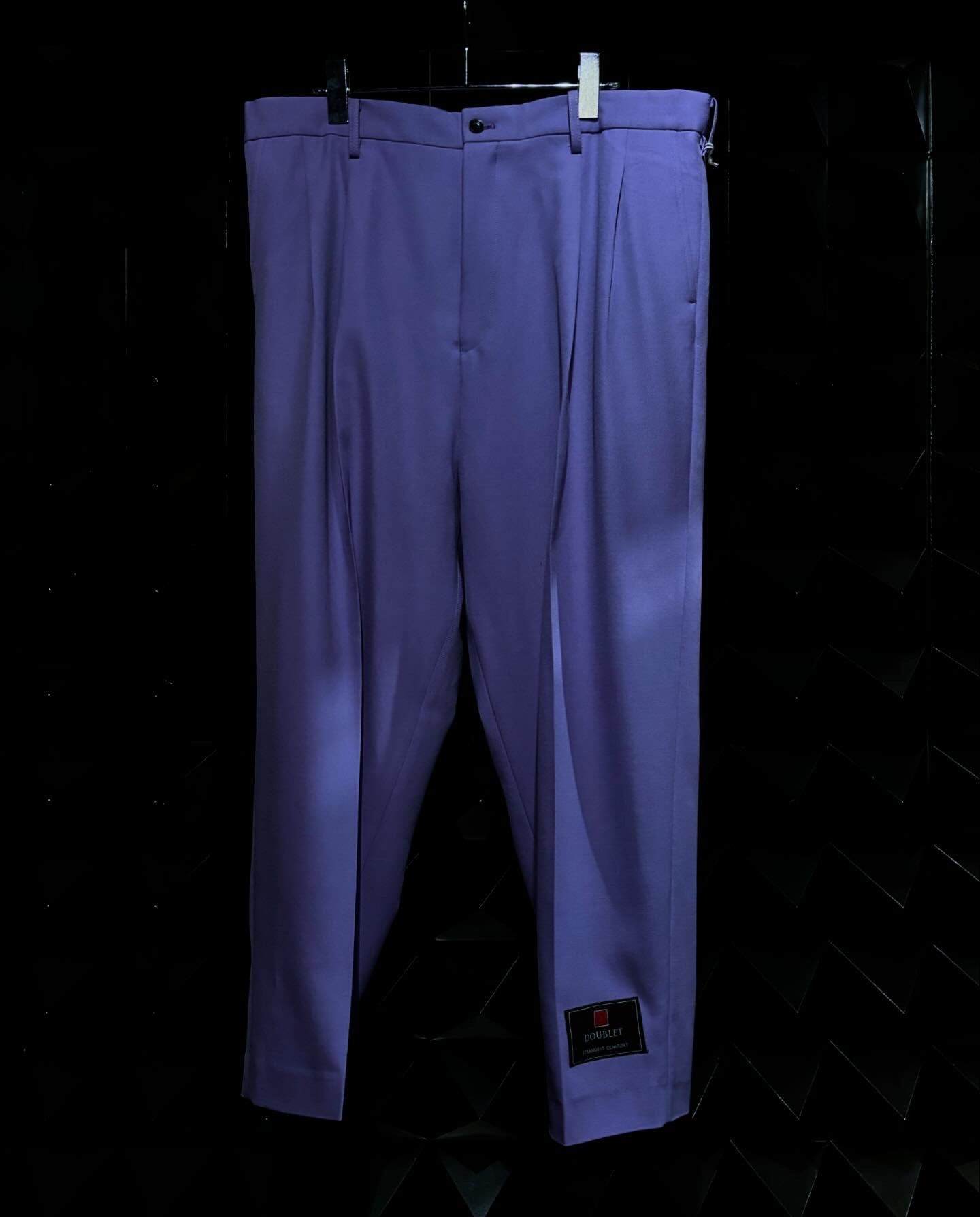 【doublet 25AW,】 WHEEL CUTTING TAILORED JACKET & COMMON CUTTING TAILORED TROUSERS