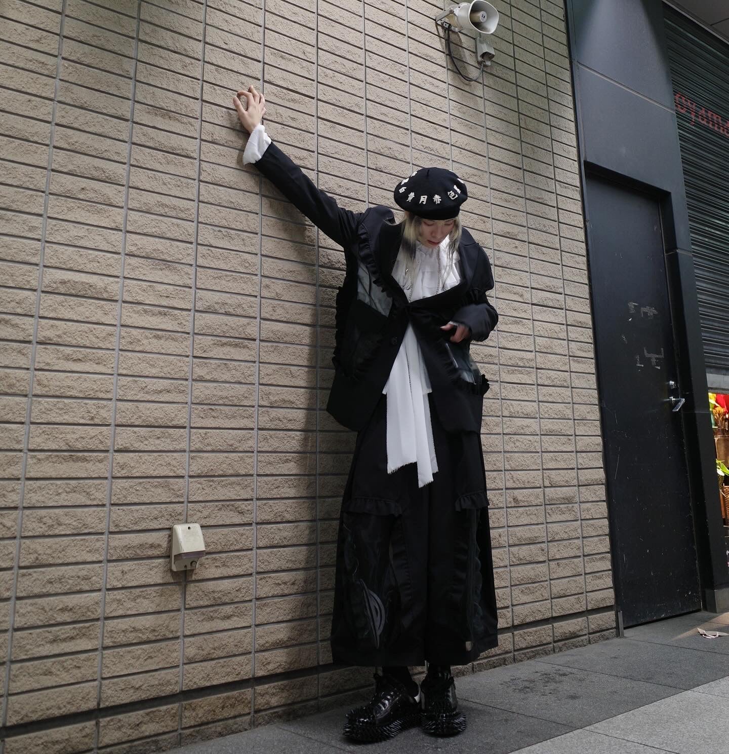 【BASE MARK 25AW,】Frill Jacket & Frill Layered Half Pants