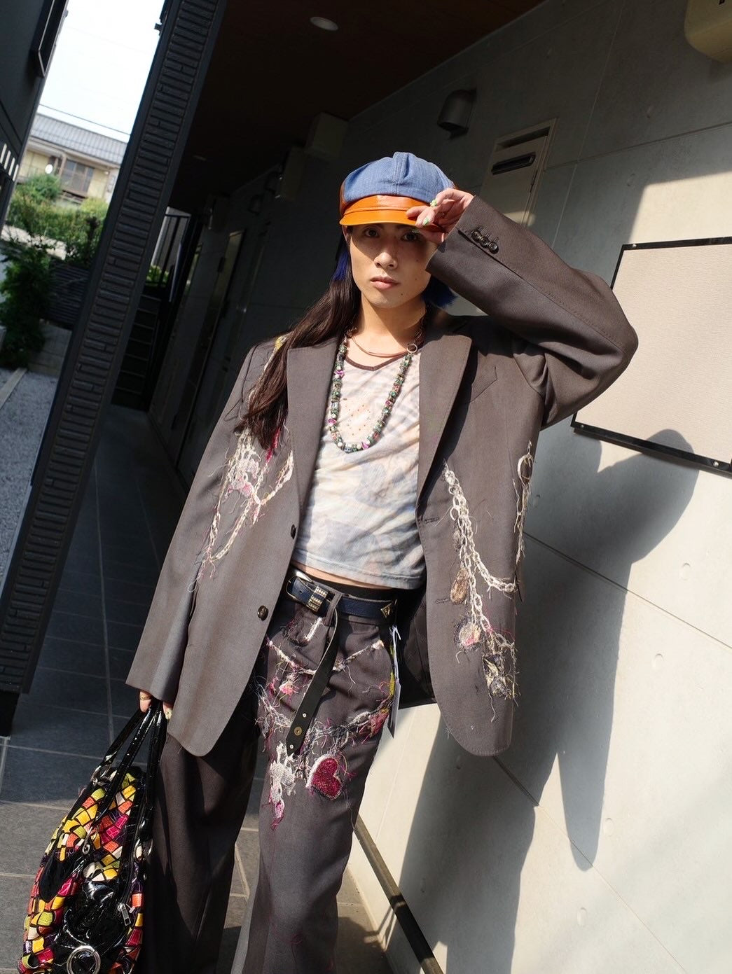 【doublet 25AW,】EMBROIDERED CHAIN TAILORED JACKET & EMBROIDERED CHAIN TAILORED TROUSERS