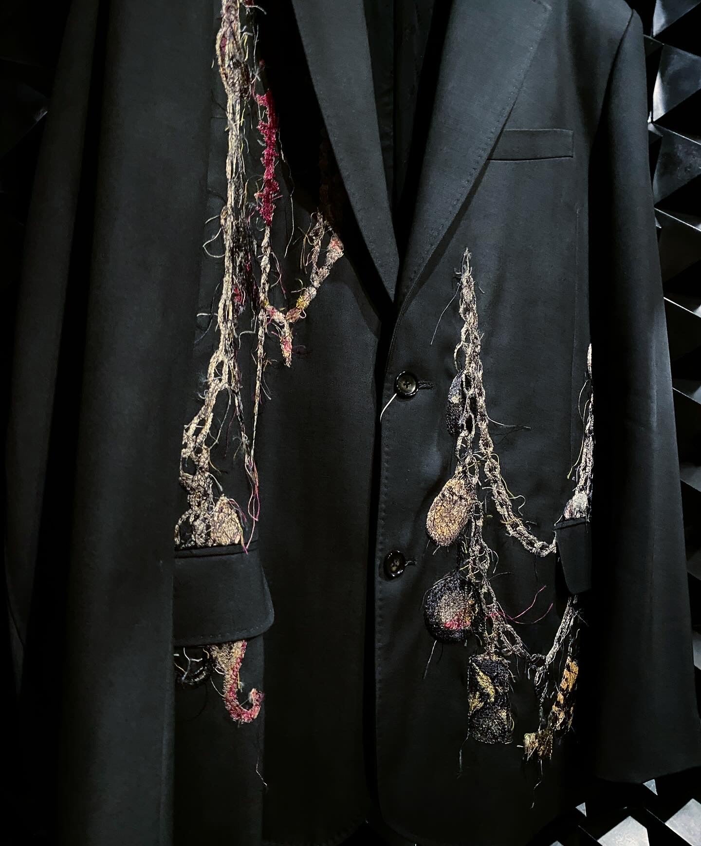 【doublet 25AW,】EMBROIDERED CHAIN TAILORED JACKET & EMBROIDERED CHAIN TAILORED TROUSERS