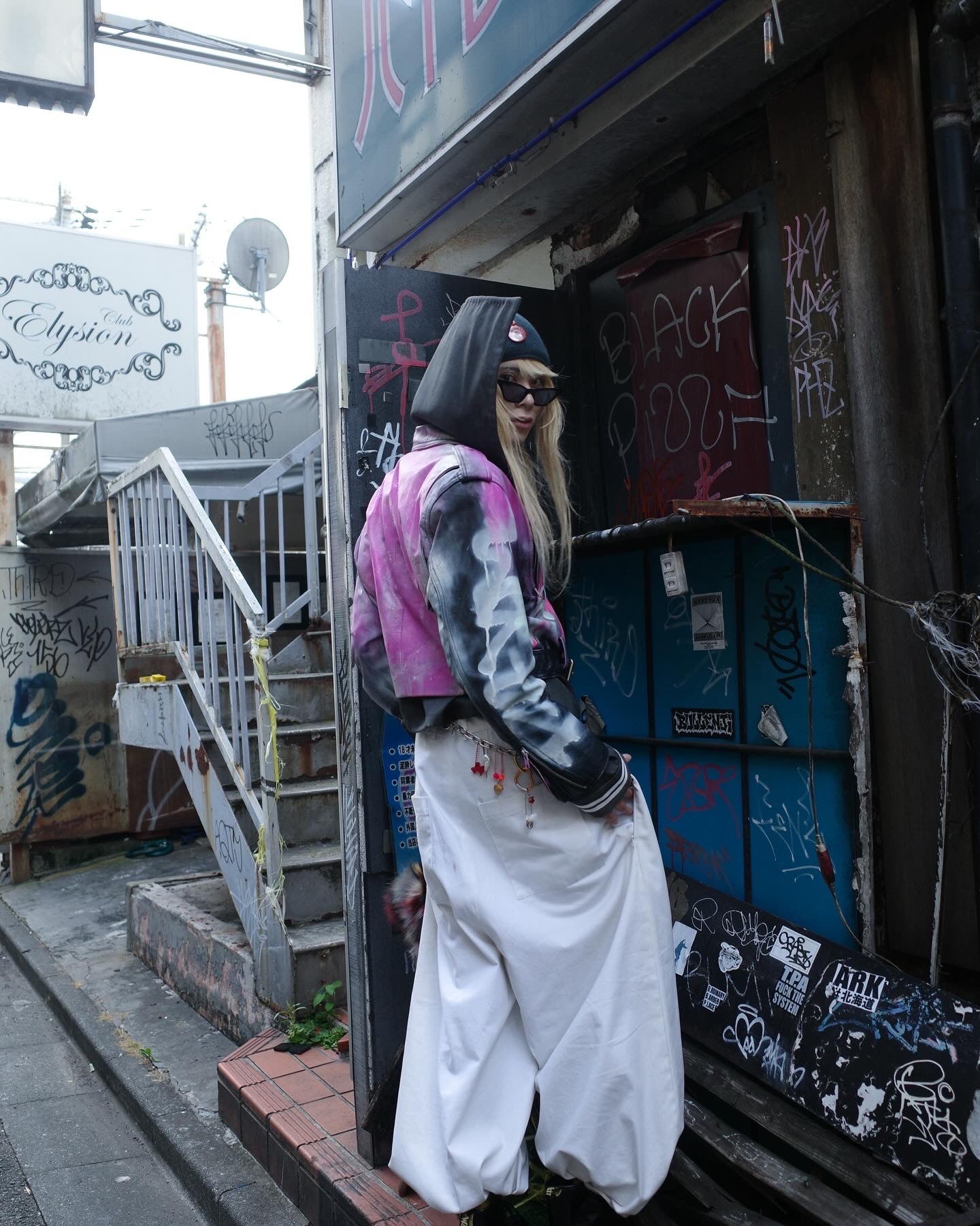 【doublet 25AW,】 NEO SAILOR HIGH-COLLAR TOP