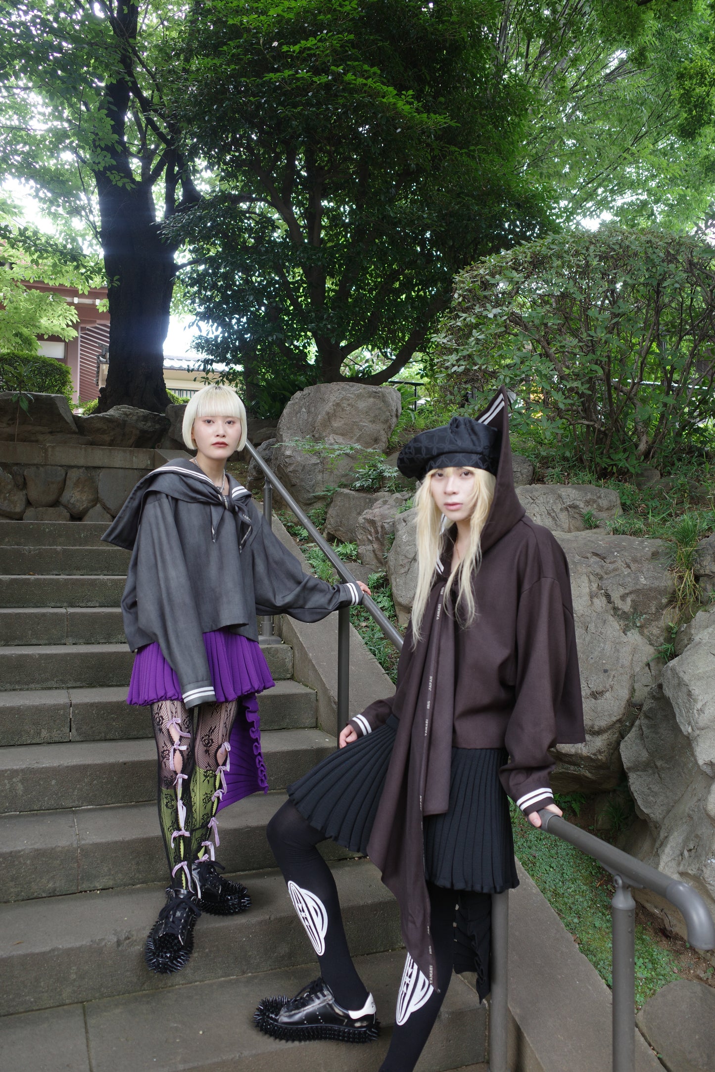 【doublet 25AW,】 NEO SAILOR HIGH-COLLAR TOP