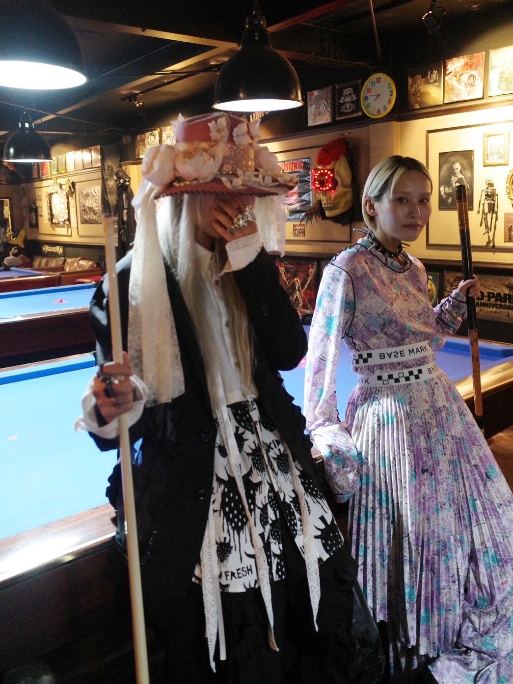 【BASE MARK 25AW,】Frill Jacket & Frill Layered Half Pants