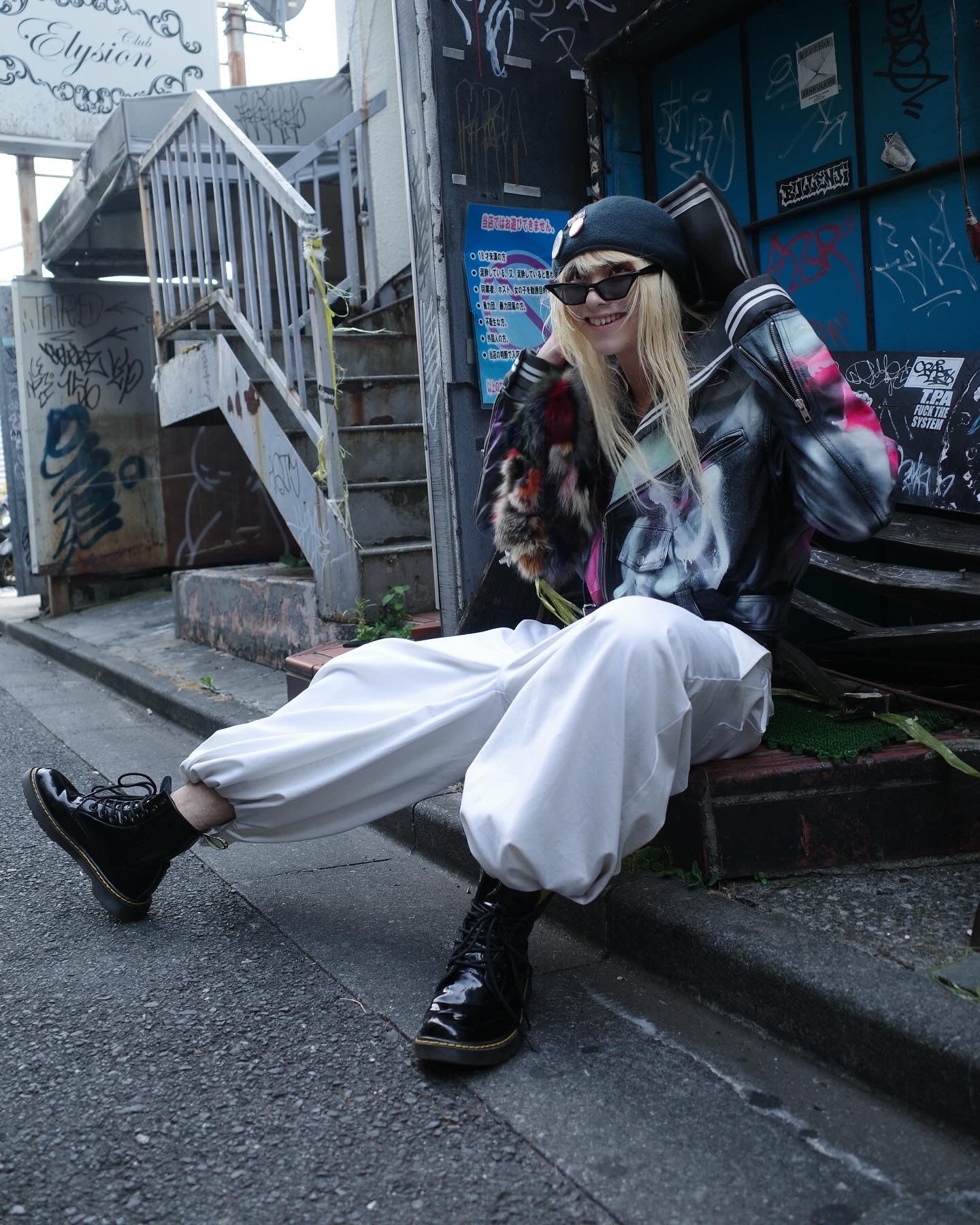 【doublet 25AW,】 NEO SAILOR HIGH-COLLAR TOP