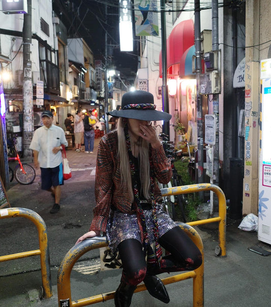 【doublet 25AW,】HEART PRINT
SPARKLING LEGGINS