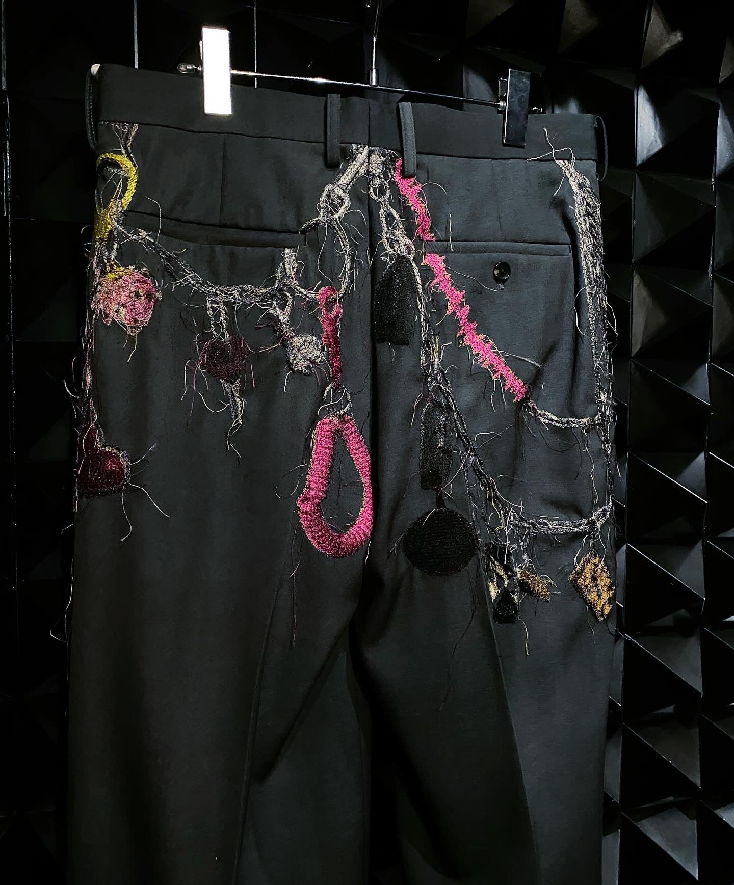 【doublet 25AW,】EMBROIDERED CHAIN TAILORED JACKET & EMBROIDERED CHAIN TAILORED TROUSERS
