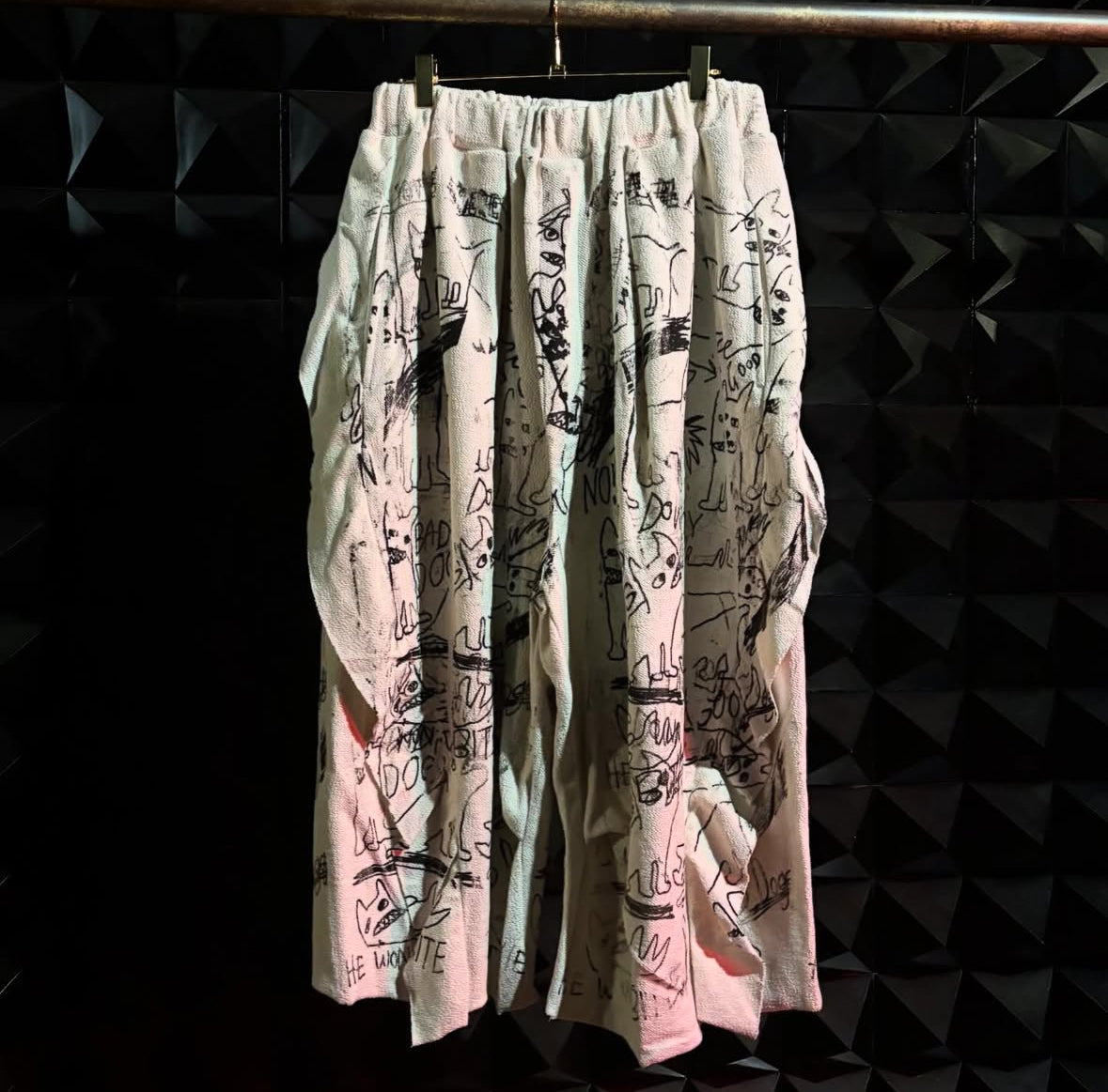 【BASE MARK 26SS,】SIMEON FARRAR×Frill Half Sweat Pants