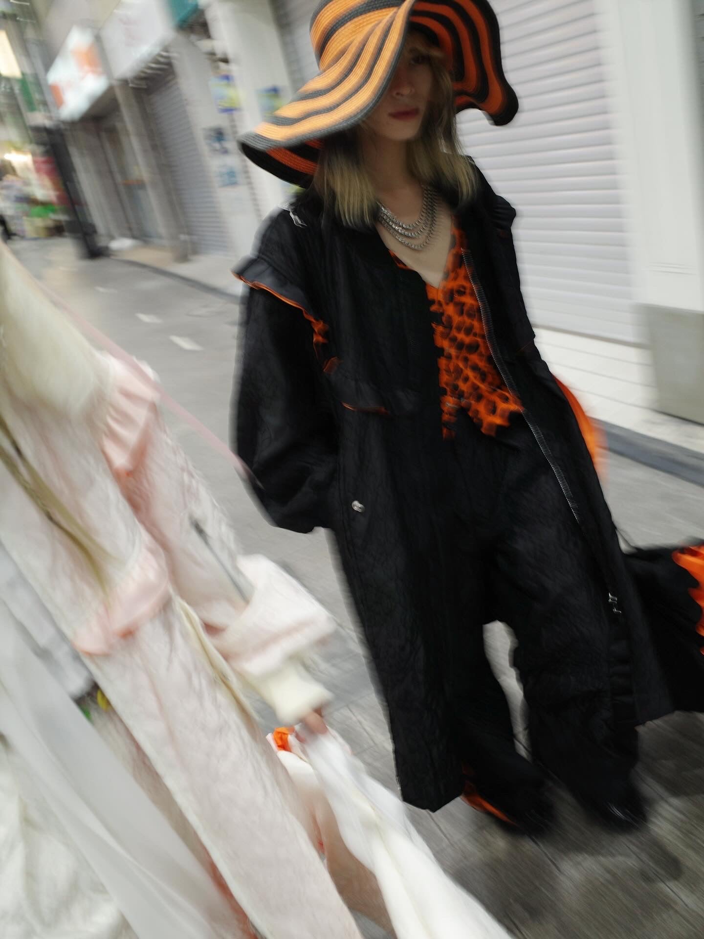 【BASE MARK 25AW,】 Bear embroidery M-01 & ABear Quilting pants(HIGAN limited)& Bear Quilting Bag BLACKtype