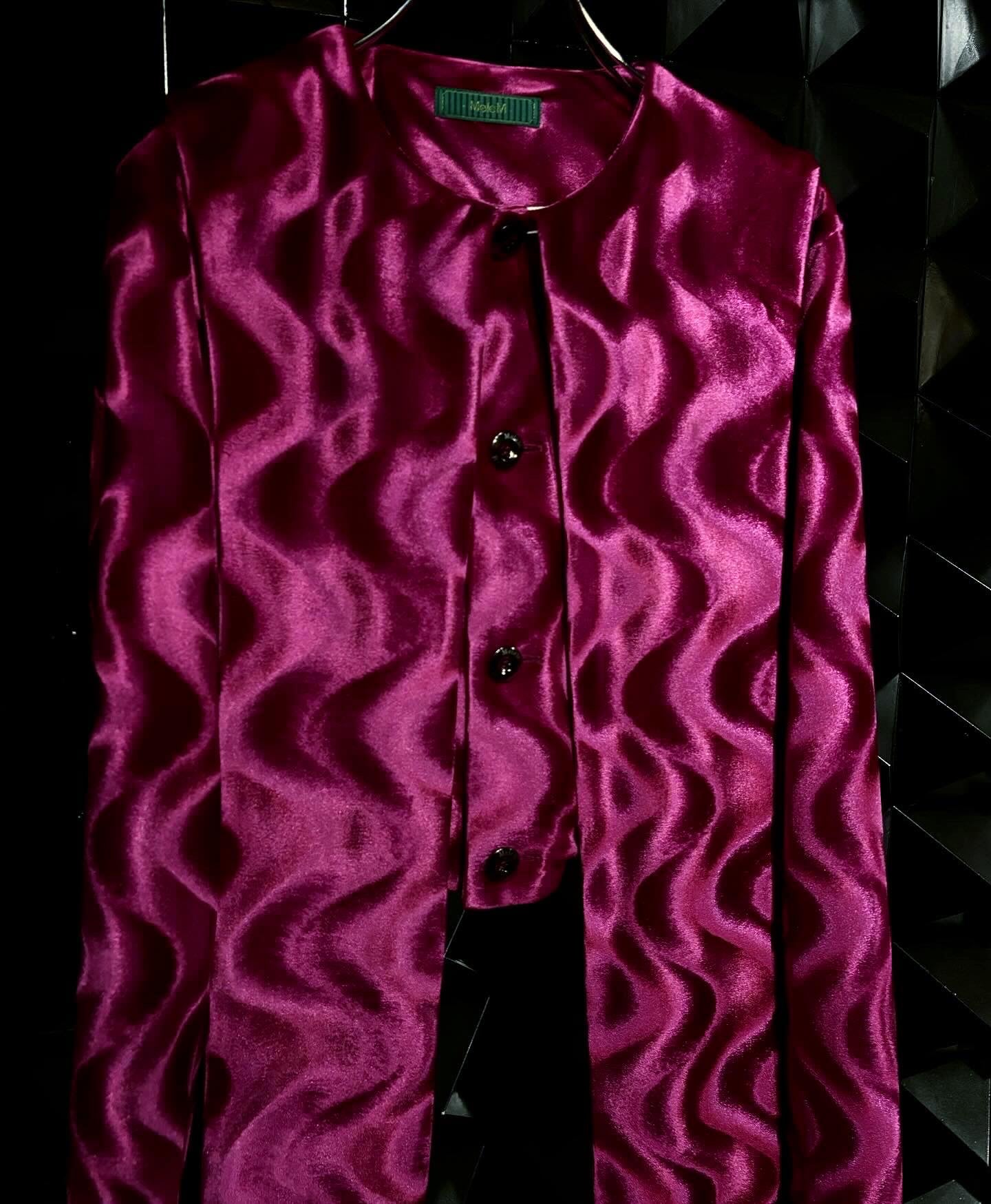 MeleM Velour Bow Collar setup(Wave pink)