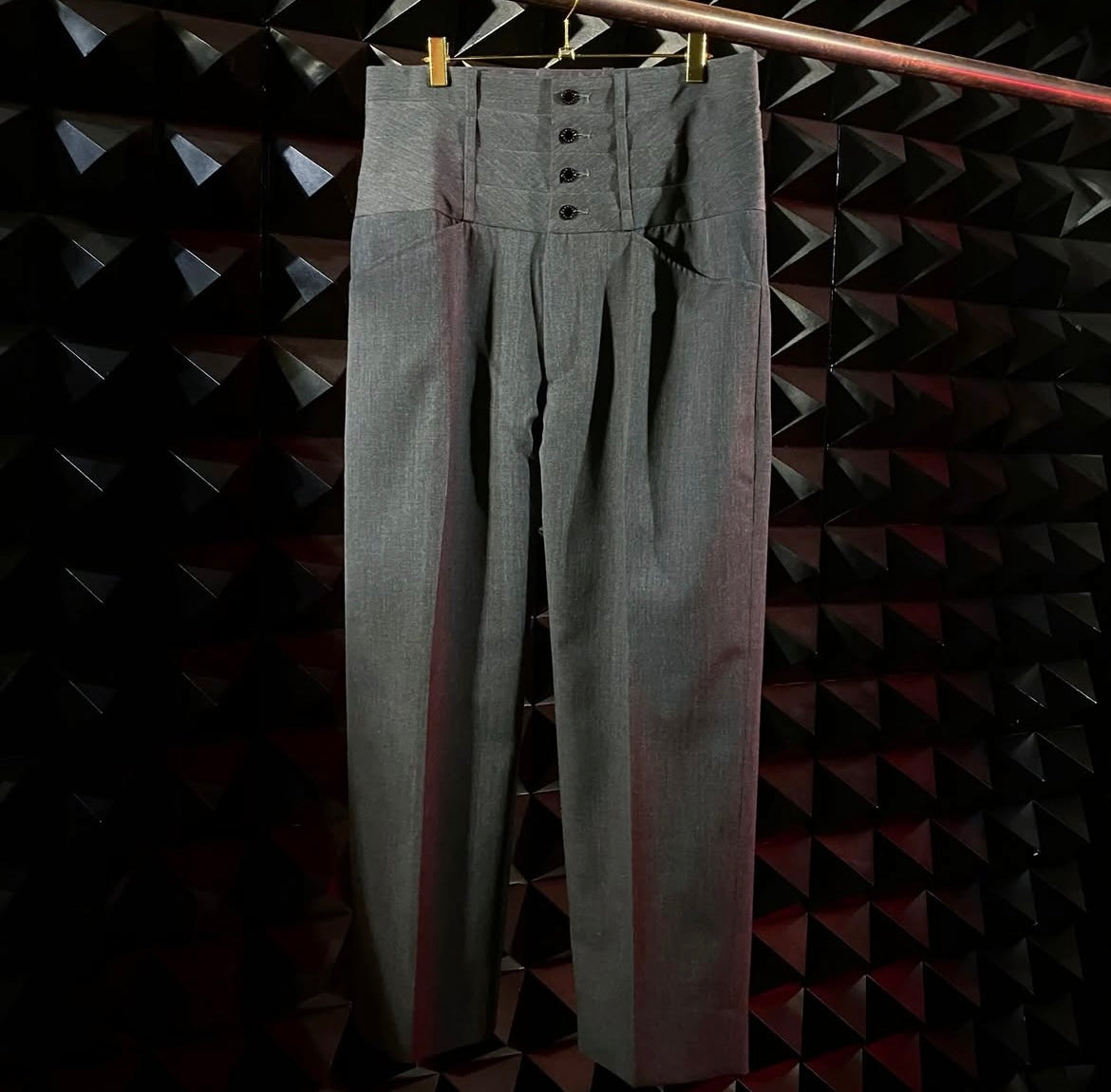 【FUMITO GANRYU 26AW,】4-Belt Slacks