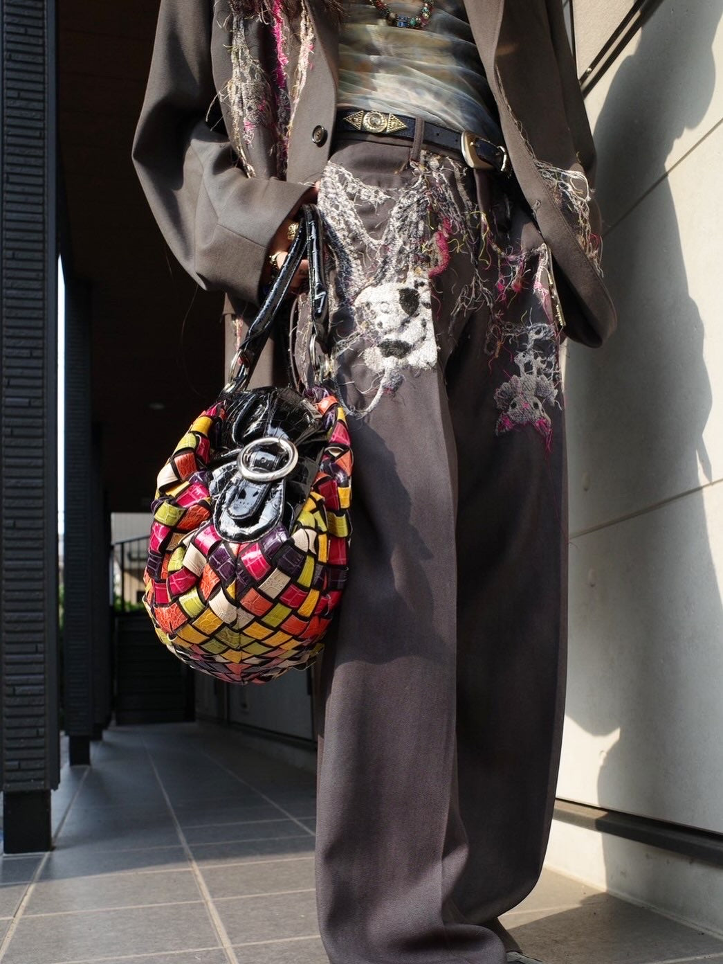 【doublet 25AW,】EMBROIDERED CHAIN TAILORED JACKET & EMBROIDERED CHAIN TAILORED TROUSERS