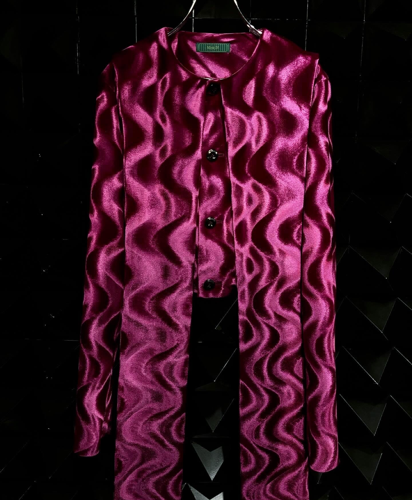 MeleM Velour Bow Collar setup(Wave pink)