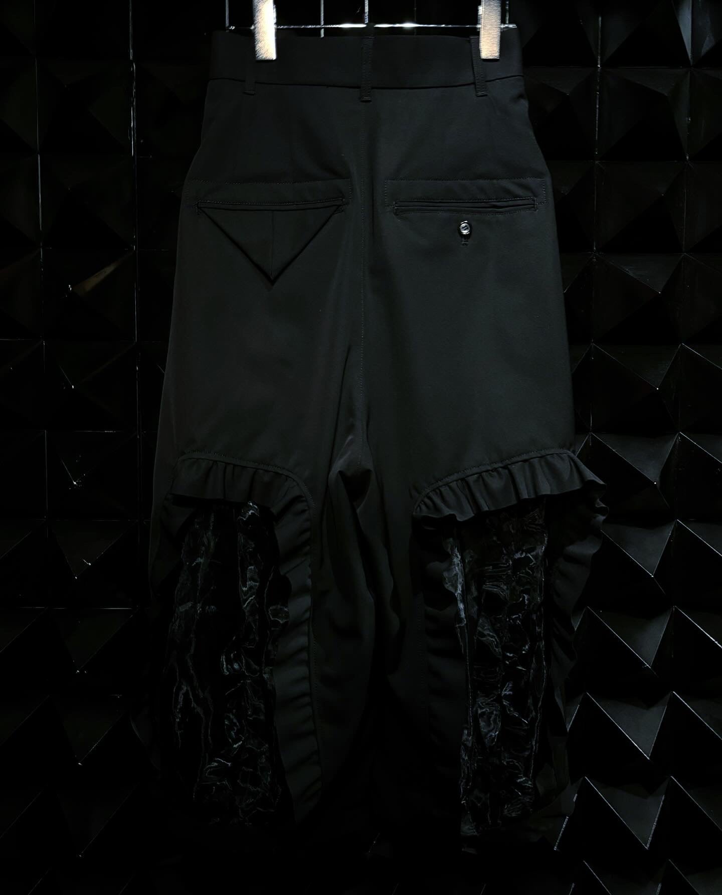 【BASE MARK 25AW,】Frill Jacket & Frill Layered Half Pants