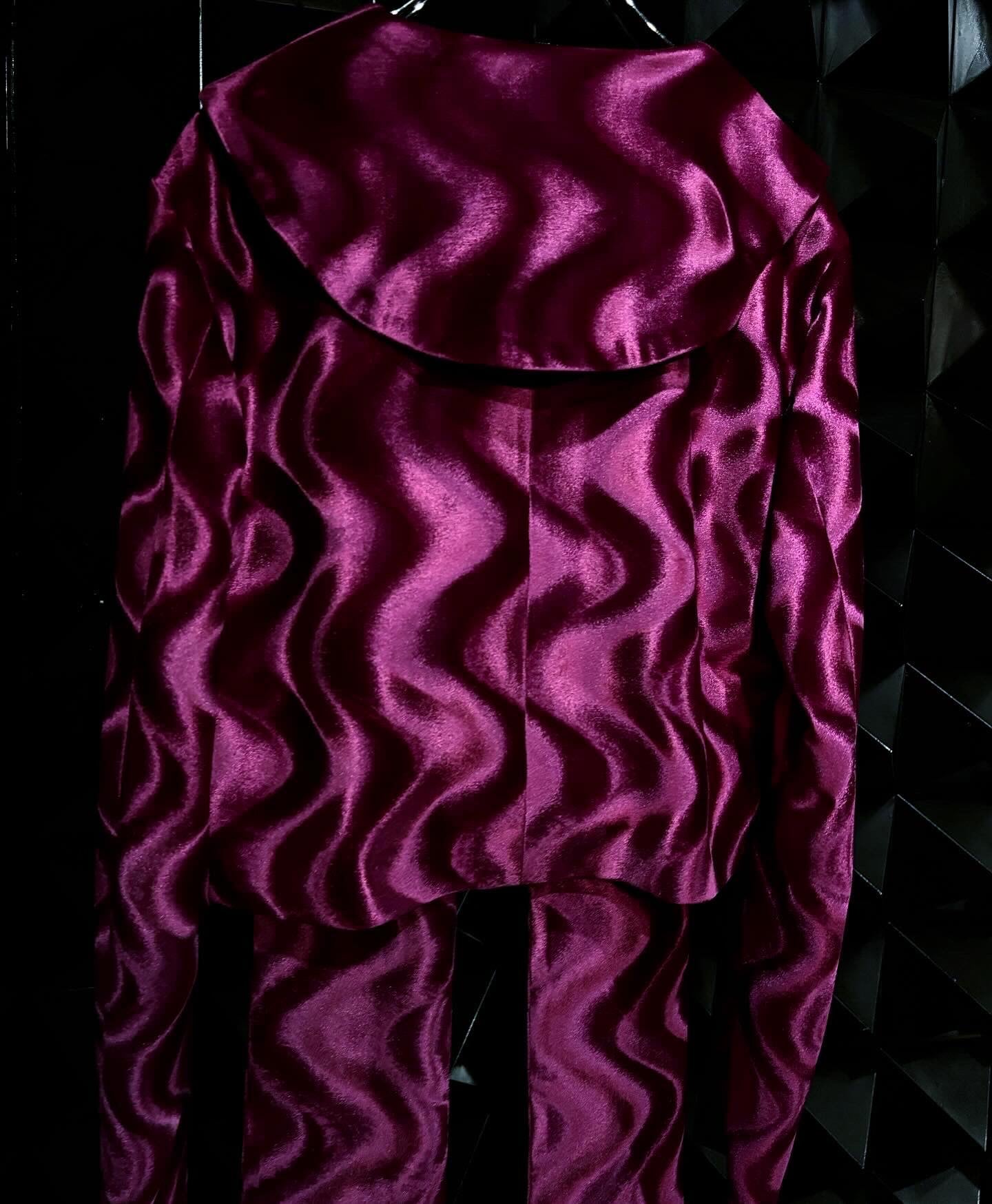 MeleM Velour Bow Collar setup(Wave pink)