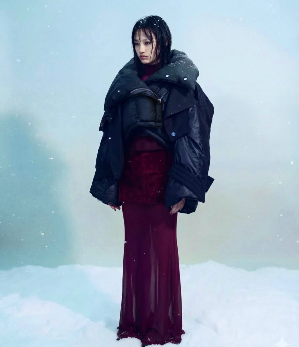 【seivson 25AW,】U.S. Sorona® Aura Thermal-Core SHORT Coat