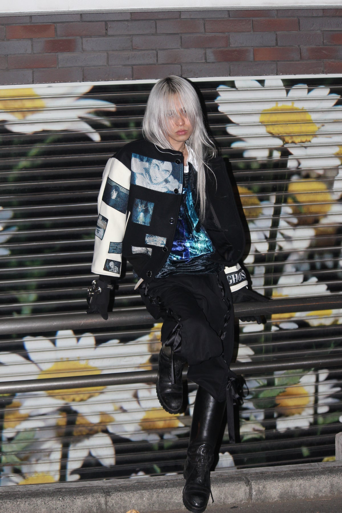【ANREALAGE 26AW,】GITS SCENE PATCHWORK BLOUSON