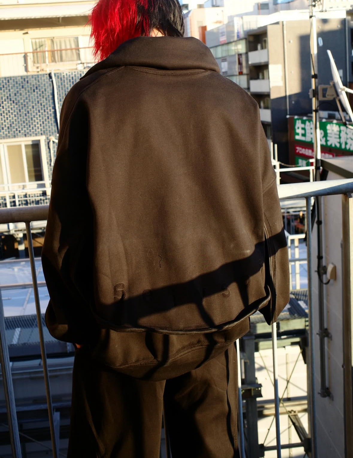 【seivson 26SS,】Laser-Cut Structured Jacket 	& Laser-Cut Structured Pants Pants