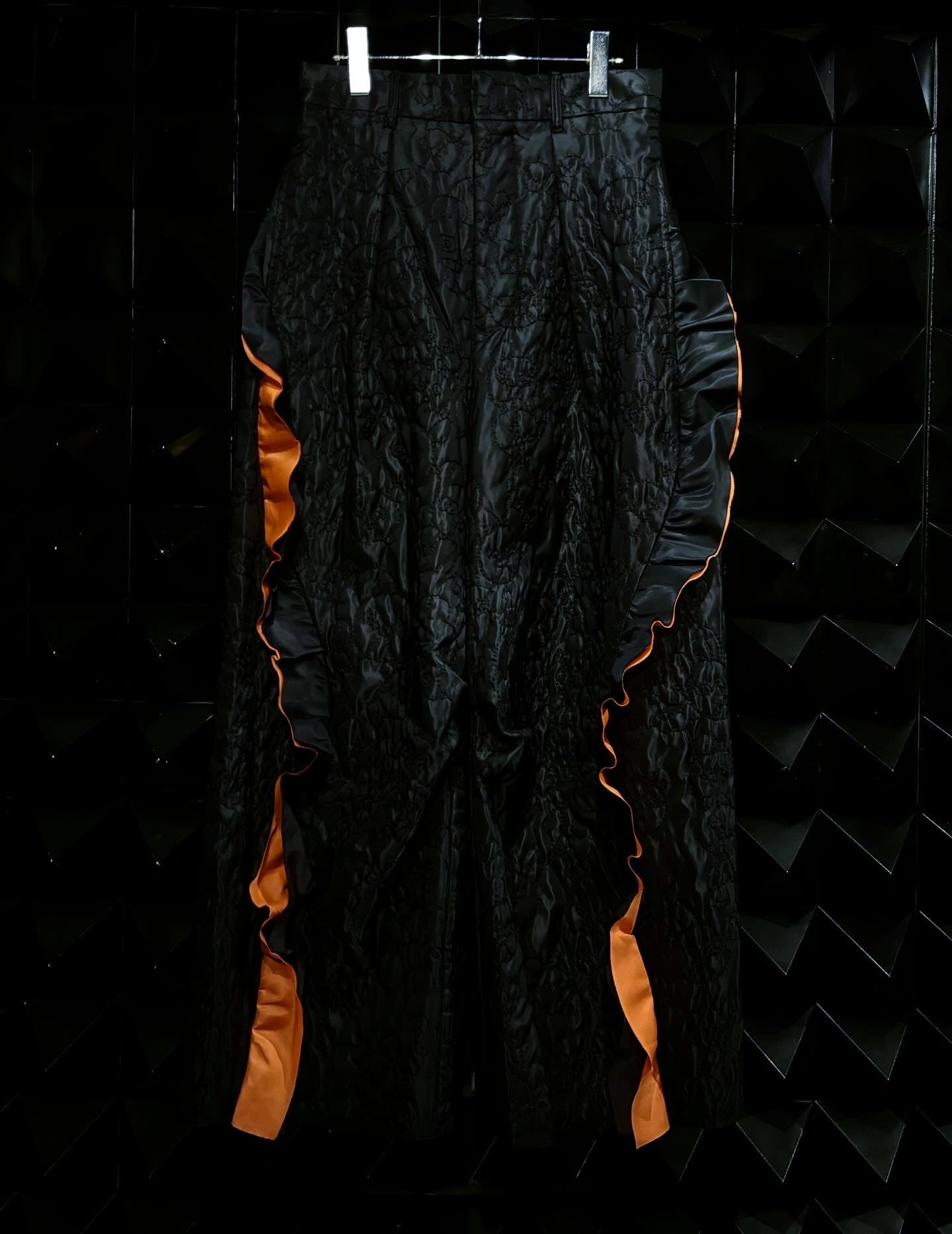【BASE MARK 25AW,】 Bear embroidery M-01 & ABear Quilting pants（HIGAN limited）& Bear Quilting Bag  BLACKtype