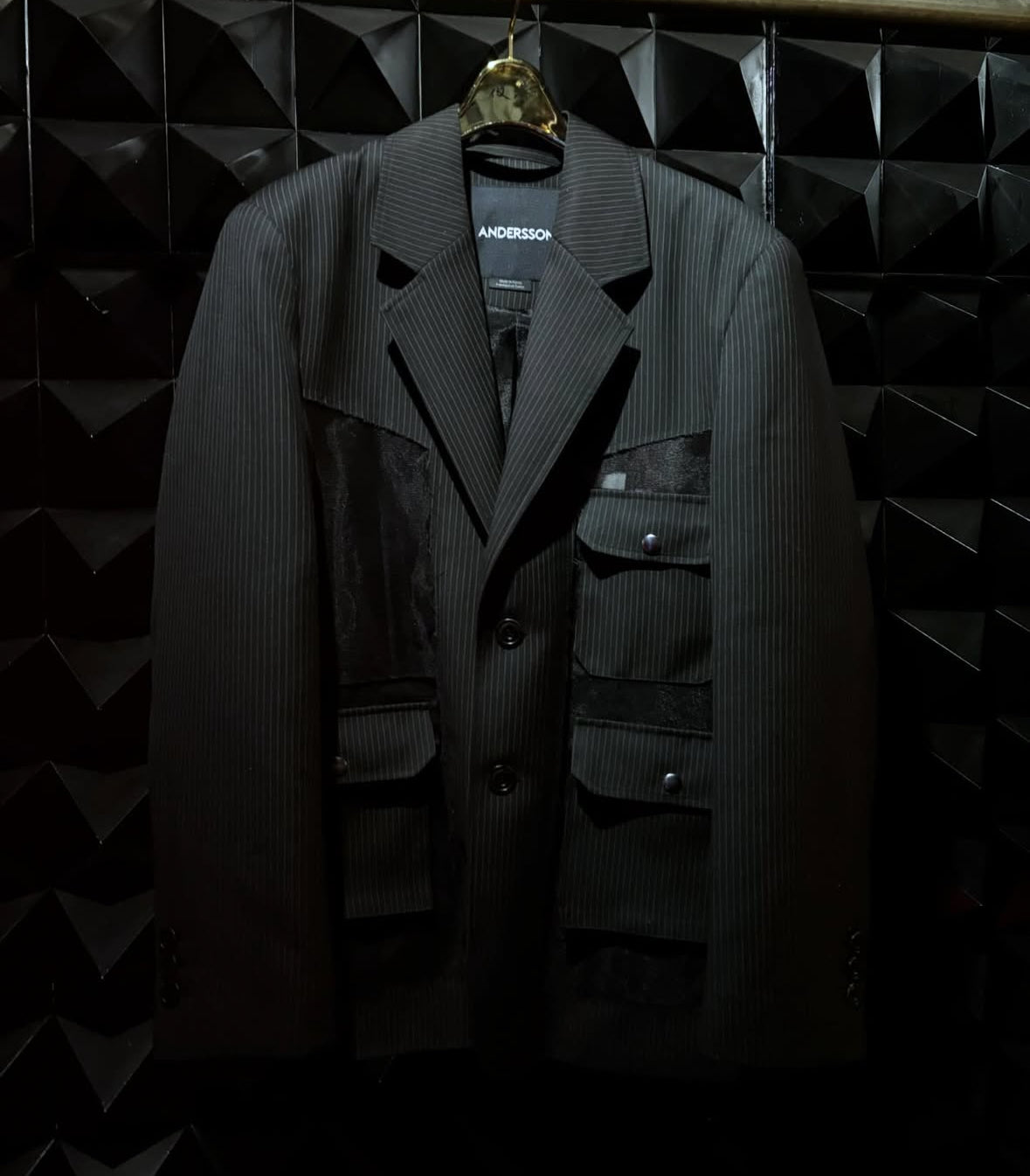 【Andersson Bell 26SS】 MULTI POCKET SHEER TAILORED JACKET