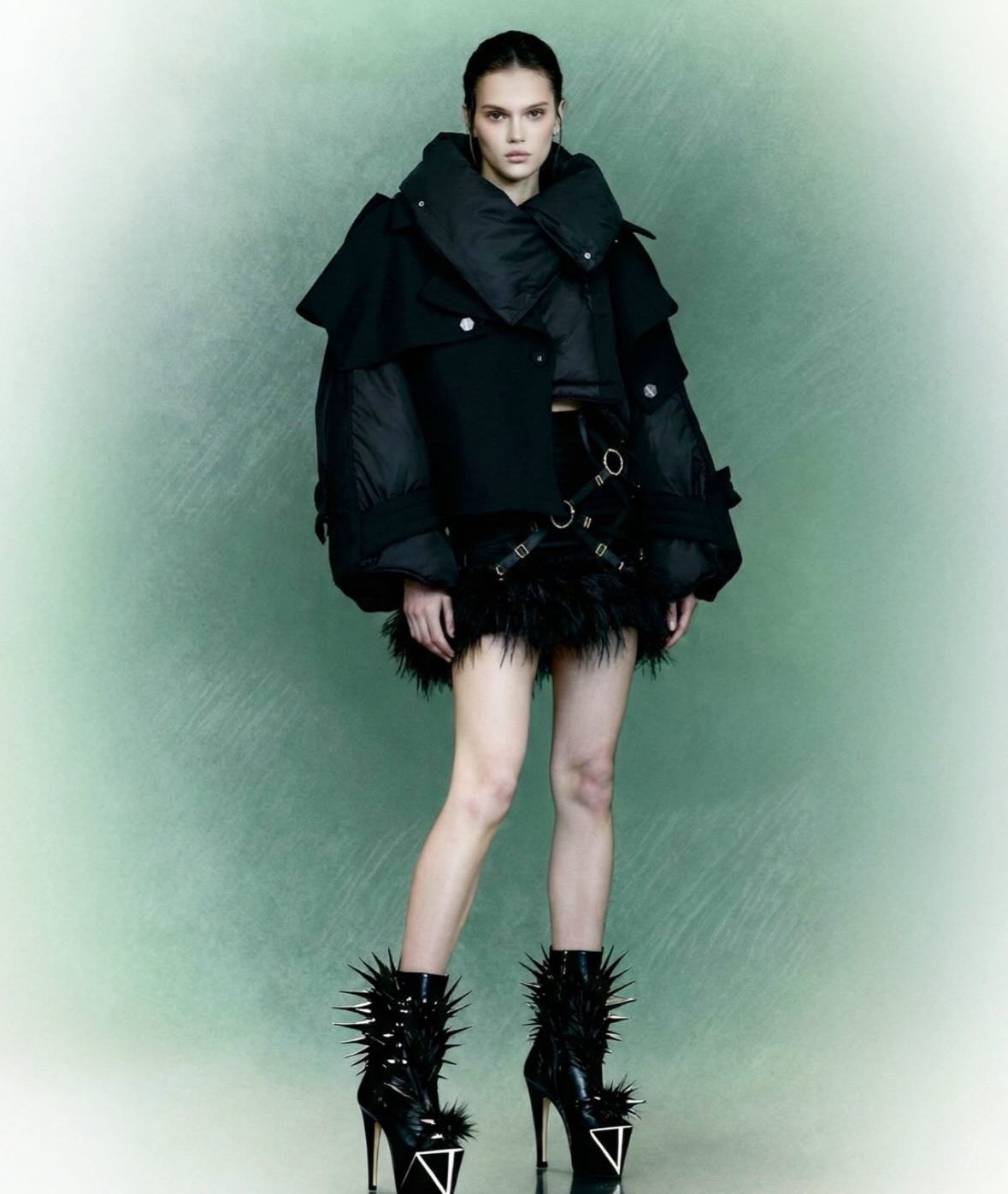 【seivson 25AW,】U.S. Sorona® Aura Thermal-Core SHORT Coat