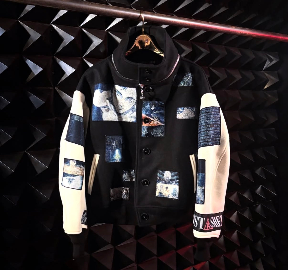 【ANREALAGE 26AW,】GITS SCENE PATCHWORK BLOUSON