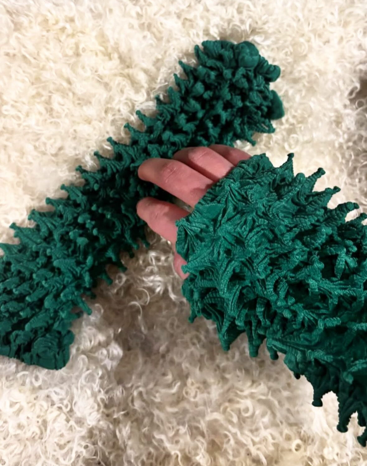 【MIKAGE SHIN 26ss,】Versatile Spiky Shibori Gloves