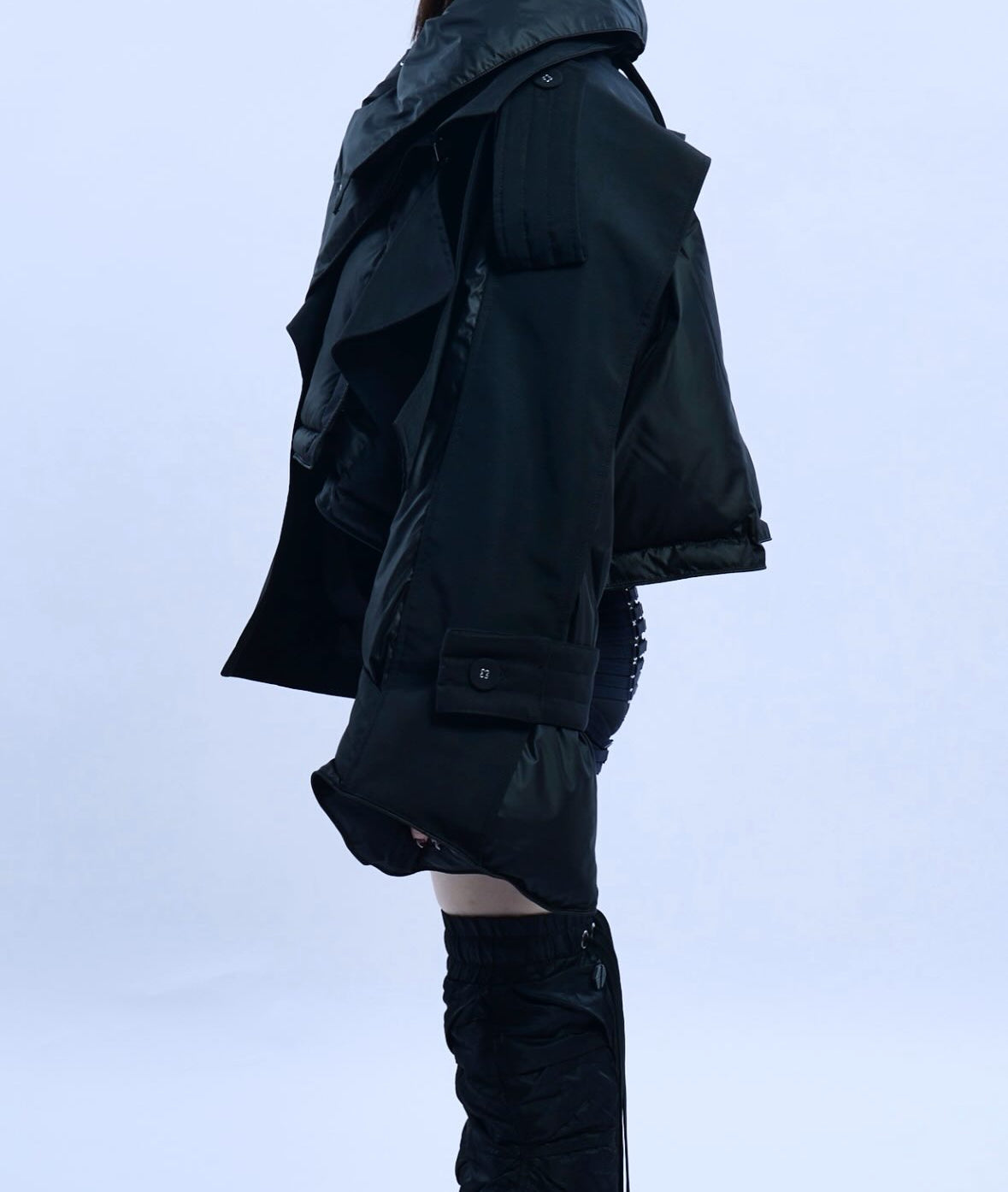 【seivson 25AW,】U.S. Sorona® Aura Thermal-Core SHORT Coat