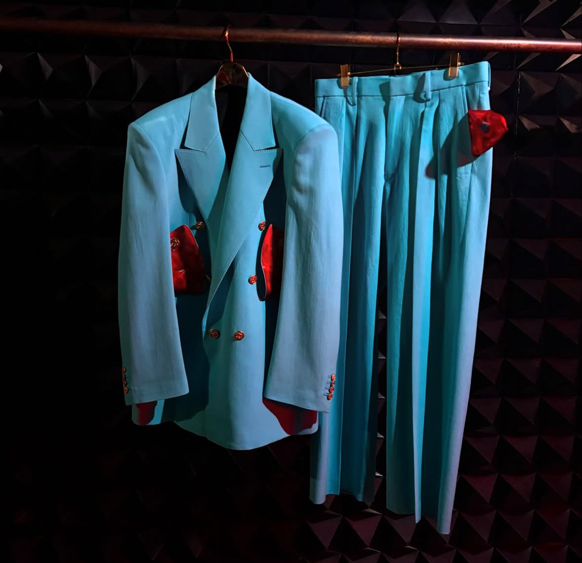 【doublet 26SS,】KINMEDAI THREAD TAILORED JACKET & KINMEDAI THREAD TAILORED TROUSER