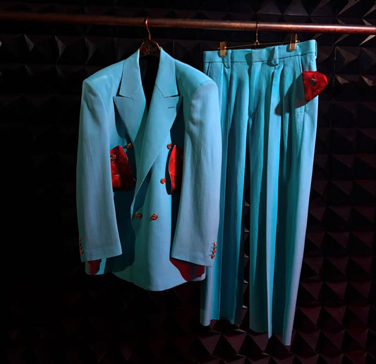 【doublet 26SS,】KINMEDAI THREAD TAILORED JACKET & KINMEDAI THREAD TAILORED TROUSER