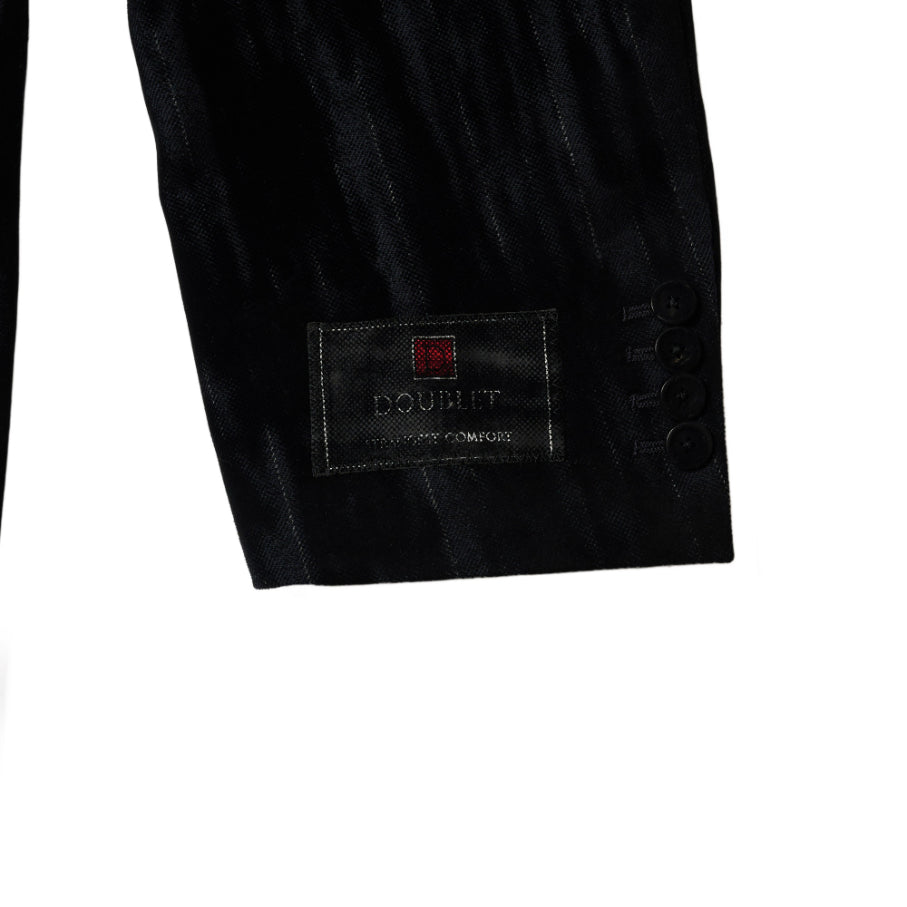 【doublet 26AW,】 
DUST FLOCKY DOUBLE TAILORED JACKET &DUST FLOCKY TROUSERS