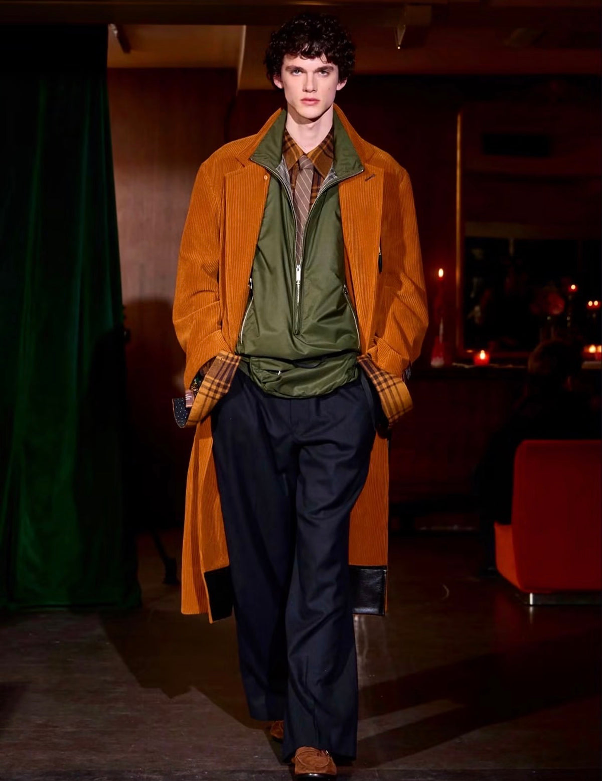 【BED j.w. FORD 26AW,】Corduroy Coat